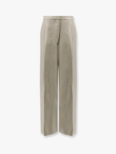 Lardini Linen Trouser With Pinces