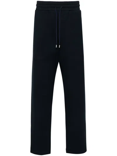Lardini Logo-tag Track Pants In Blue