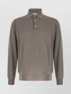 Lardini Long-sleeve Polo Shirt With Classic Collar