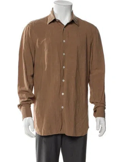 Pre-owned Lardini Long Sleeve Shirt In Neutral