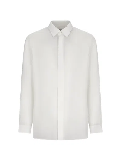 Lardini Long-sleeve Shirt In White