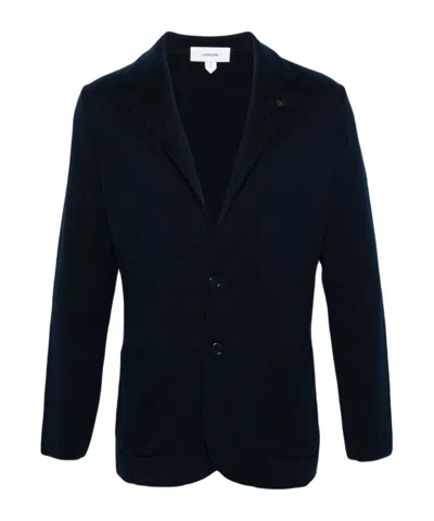 LARDINI LARDINI SINGLE-BREASTED TAILORED BLAZER