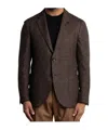Lardini Single-breasted Blazer In Black