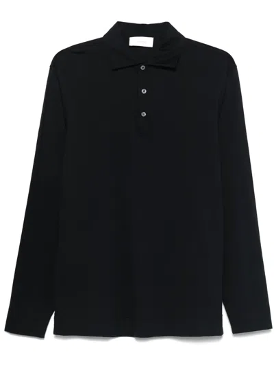 LARDINI LONG-SLEEVED POLO SHIRT