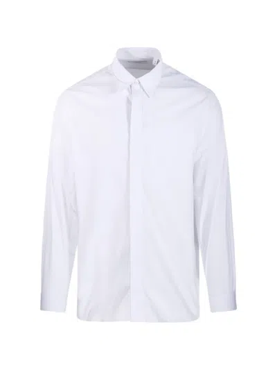 Lardini Long-sleeved Shirt In White