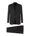 Lardini Notched Lapels Two-piece Suit In Black