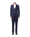 Lardini Long-sleeved Suit In Blue
