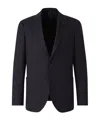 Lardini Long-sleeved Suit In Black