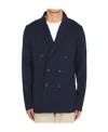 Lardini Long Sleeved Suit Jacket In Black