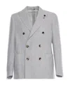 Lardini Advance Jacket In Gray