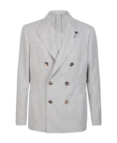 LARDINI LONG SLEEVED SUIT JACKET