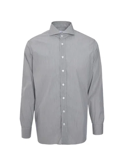 Lardini Long-sleeve Shirt In Gray