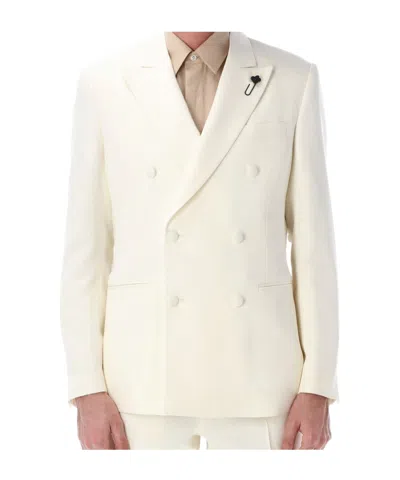 LARDINI LARDINI SOIREE DOUBLE-BREASTED BLAZER