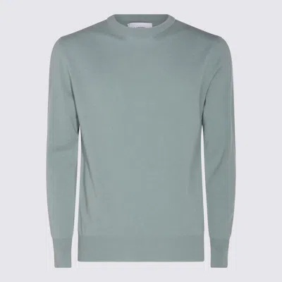 LARDINI LARDINI LIGHT BLUE CASHMERE KNITWEAR