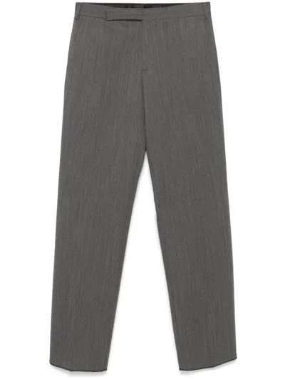 LARDINI MAN ATTITUDE TROUSERS,IVPALU.IVAM63553 930 MID GREY