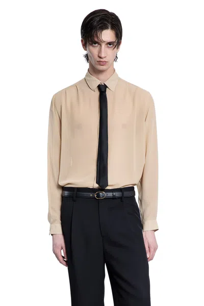 Lardini Man Beige Shirts