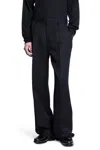 Lardini Man Black Trousers In Black