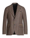 Lardini Man Blazer Beige Size 42 Wool, Polyamide In Beige
