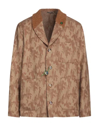 Lardini Suit Jackets In Beige