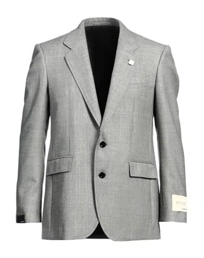 Lardini Man Blazer Beige Size 44 Wool