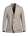 Lardini Man Blazer Beige Size 46 Linen In Beige