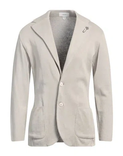 Lardini Man Blazer Beige Size M Cotton