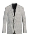 Lardini Man Blazer Black Size 42 Wool, Silk In Black