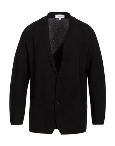 Lardini Man Blazer Black Size L Wool, Silk, Cashmere