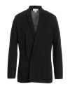 Lardini Man Blazer Black Size M Wool, Polyamide In Black