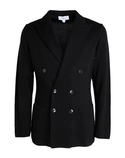 Lardini Man Blazer Black Size S Cotton