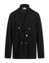 Lardini Man Blazer Black Size Xxl Wool, Alpaca Wool, Polyamide