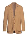 Lardini Suit Jackets In Beige