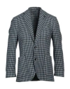 Lardini Man Blazer Light Blue Size 38 Wool, Cotton, Polyamide
