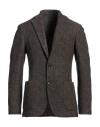 Lardini Man Blazer Midnight Blue Size 38 Wool, Acrylic In Blue