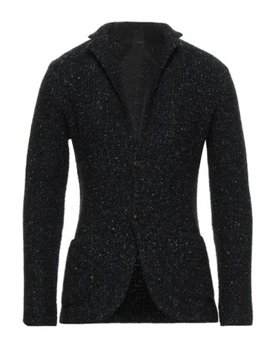 Lardini Man Blazer Midnight Blue Size Xxl Synthetic Fibers, Wool, Alpaca Wool, Silk