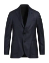 Lardini Man Blazer Navy Size 46 Cashmere, Silk
