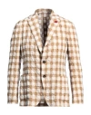Lardini Man Blazer Marigold Size 40 Wool, Viscose In Yellow