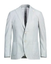 Lardini Man Blazer Sage Green Size 44 Cotton In Sage Green
