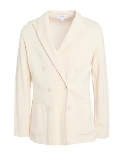 Lardini Man Blazer Sand Size L Cotton