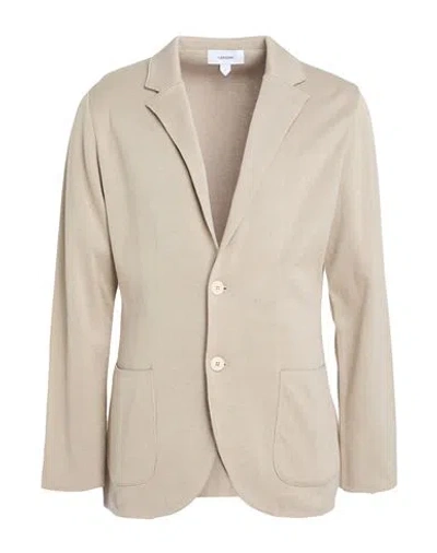 Lardini Man Blazer Sand Size L Cotton
