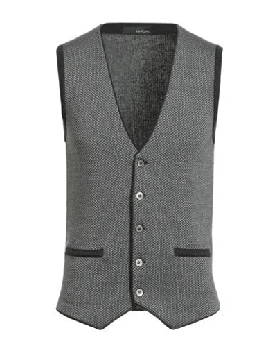 Lardini Man Cardigan Navy Size 40 Wool