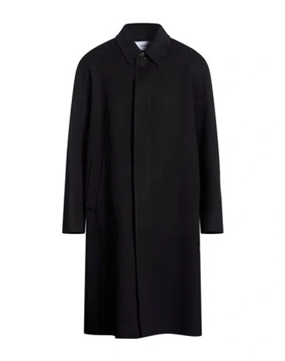 Lardini Man Coat Black Size 34 Virgin Wool