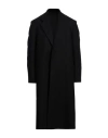 Lardini Man Coat Black Size 40 Wool, Polyamide