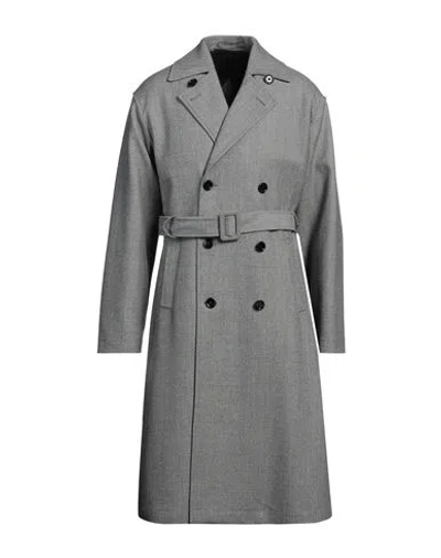 Lardini Man Coat Black Size 42 Wool