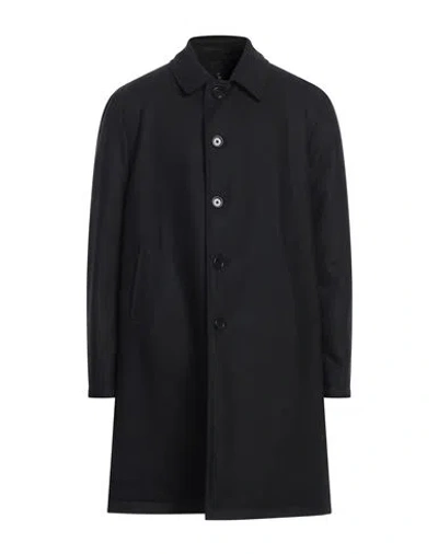 Lardini Man Coat Black Size 44 Cashmere, Polyester, Viscose