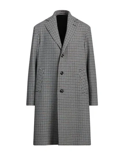 Lardini Man Coat Deep Teal Size 38 Wool, Cashmere In Green