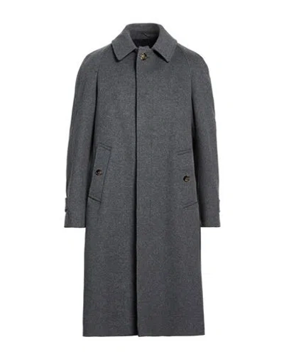 Lardini Man Coat Grey Size 44 Virgin Wool In Gray