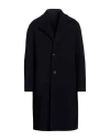 Lardini Single-breasted Coat In Black
