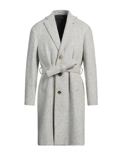 Lardini Man Coat Off White Size 40 Wool, Synthetic Fibers, Silk, Mohair Wool, Alpaca Wool