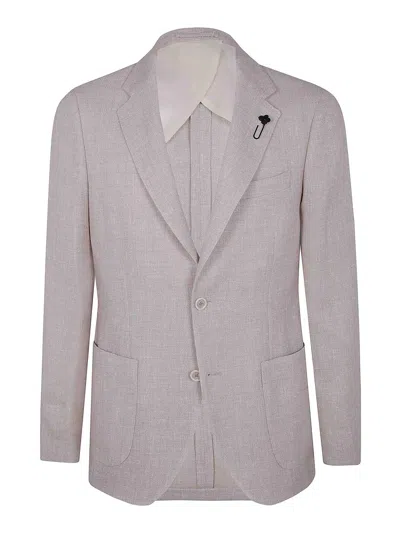 LARDINI CHAQUETA CASUAL - BLANCO